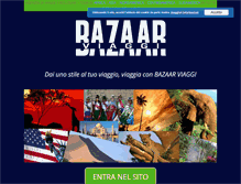 Tablet Screenshot of bazaarviaggi.it